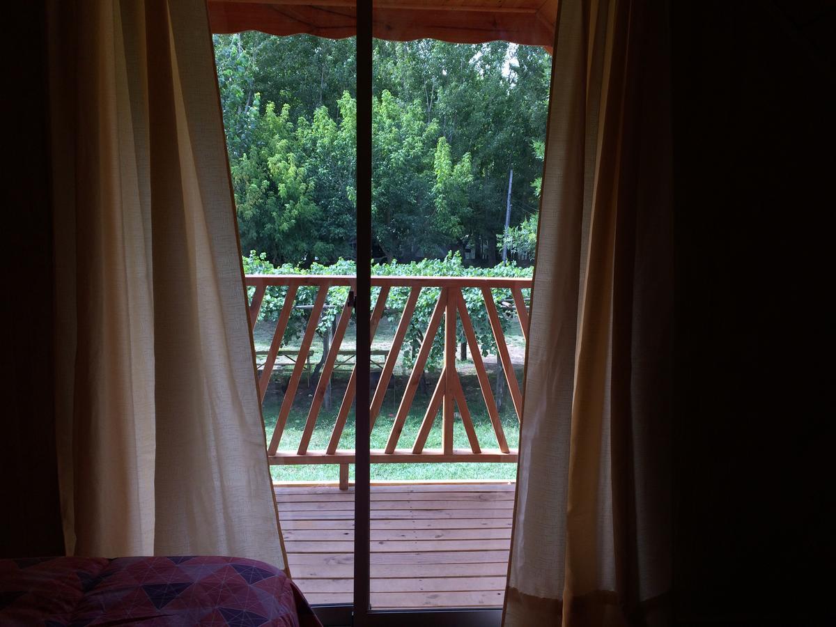 Camping & Hospedaje Rio Laja El Manzano  外观 照片