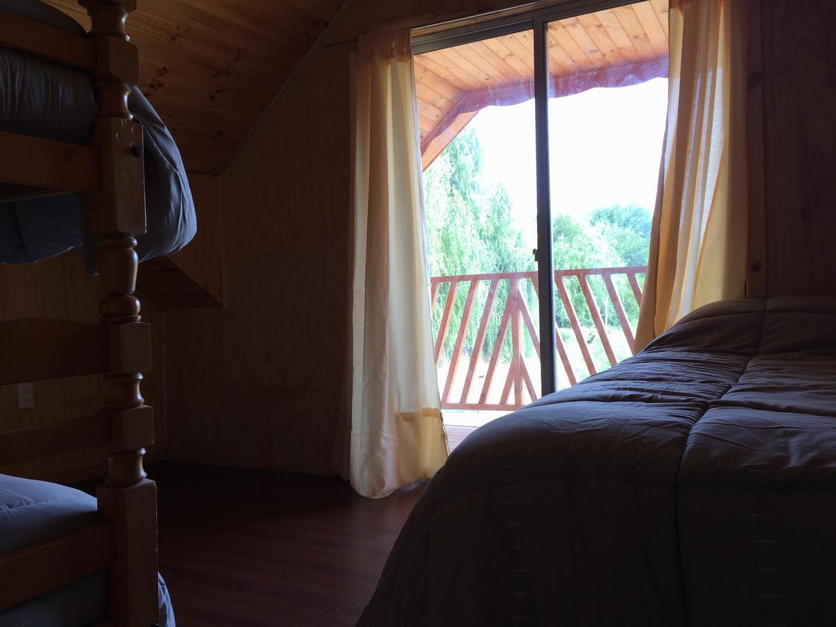 Camping & Hospedaje Rio Laja El Manzano  外观 照片
