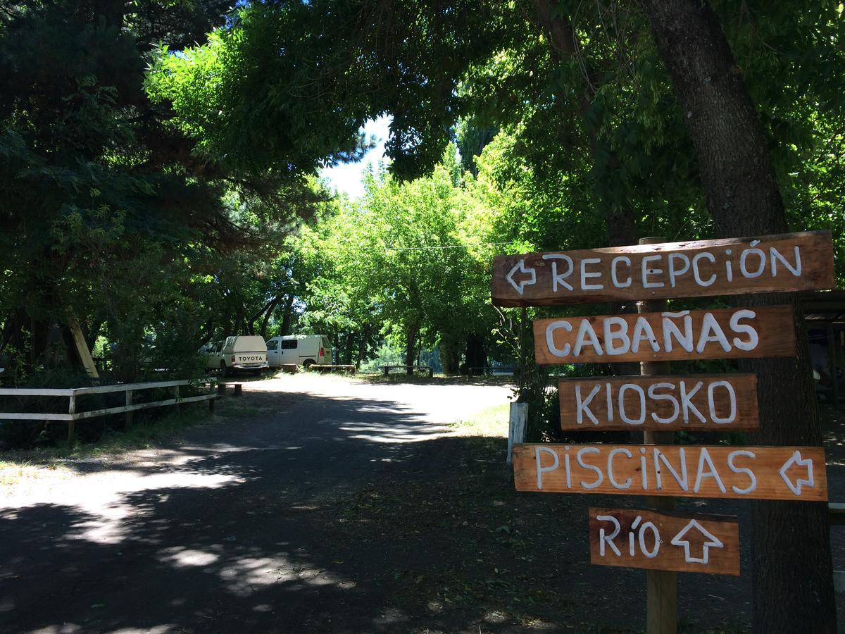 Camping & Hospedaje Rio Laja El Manzano  外观 照片